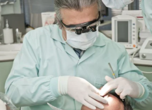 dentist at work